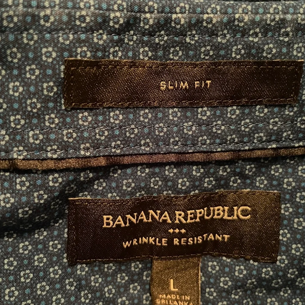 Banana Republic slim fit dress shirt